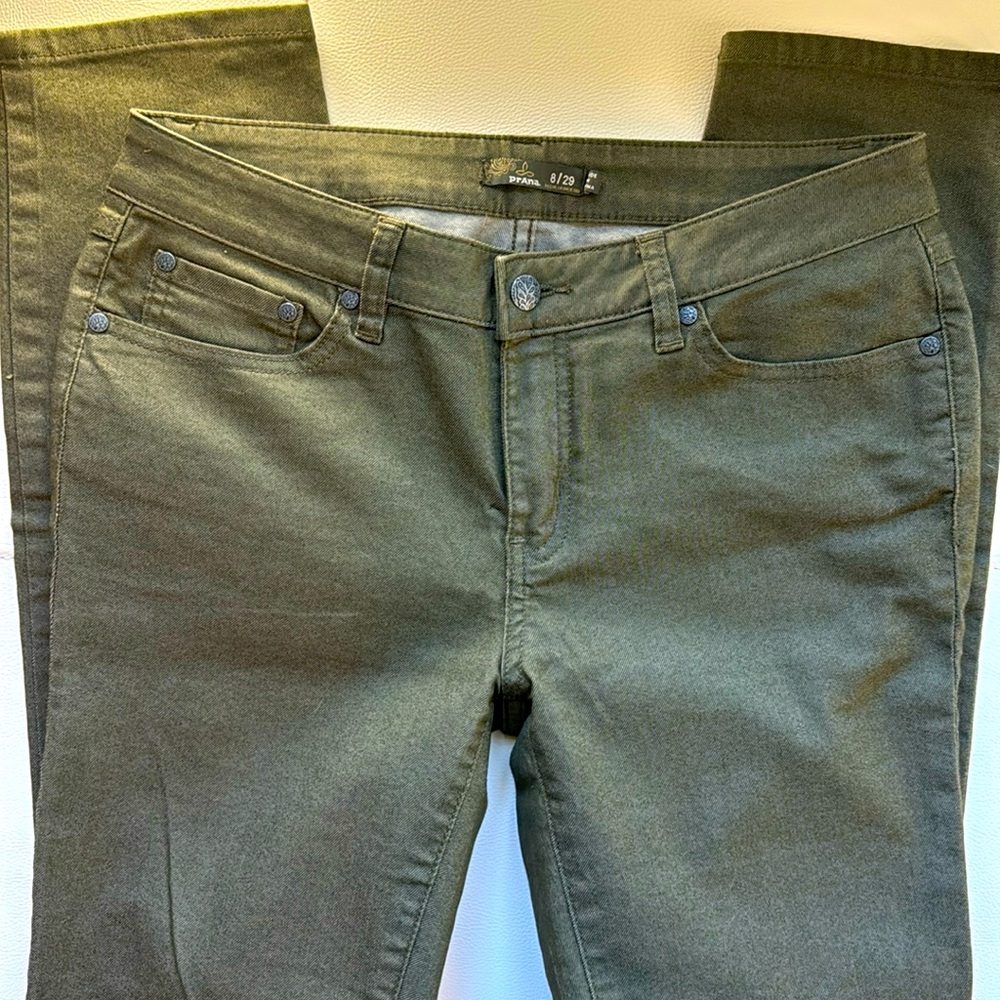 Prana Kara jeans olive green - Size 8/29